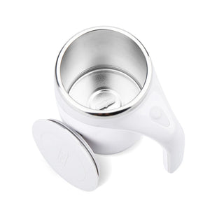 Rechargeable Automatic Magnetic Stirring Mug – Portable Stainless Steel Coffee Maker