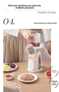 Multifunctional Salad & Veggie Cutter – Slicer, Shredder, Grater