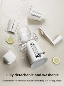 Multifunctional Salad & Veggie Cutter – Slicer, Shredder, Grater