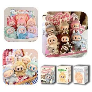Kawaii Labubu Monster Blind Box Vinyl Plush Keychain & Pendant - Birthday Gift