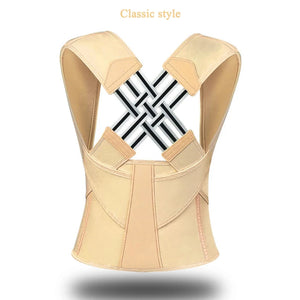 Breathable Back Posture Corrector for Women & Kids – Support Belt & Shoulder Brace
