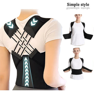 Breathable Back Posture Corrector for Women & Kids – Support Belt & Shoulder Brace