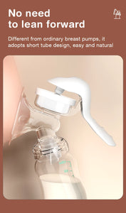 Manual Breast Pump with Nipple & Milk Bottle – Postpartum Feeding