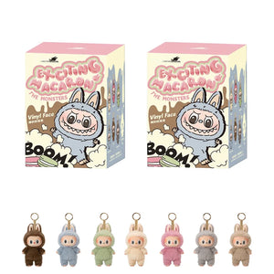 Kawaii Labubu Monster Blind Box Vinyl Plush Keychain & Pendant - Birthday Gift