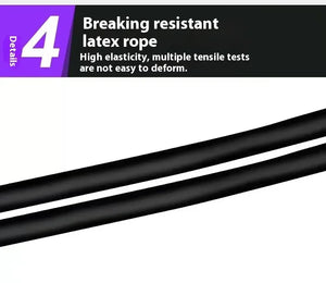 Portable Yoga & Pilates Resistance Bar | Home Gym Muscle Toning & Stretching