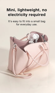 Manual Breast Pump with Nipple & Milk Bottle – Postpartum Feeding