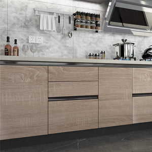 Waterproof 3D Wood Grain Vinyl Stickers – 40cm Self-Adhesive Wallpaper for Furniture & Home Decor