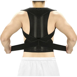 Breathable Back Posture Corrector for Women & Kids – Support Belt & Shoulder Brace