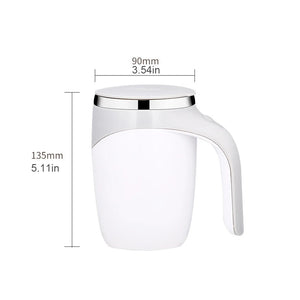 Rechargeable Automatic Magnetic Stirring Mug – Portable Stainless Steel Coffee Maker