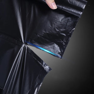 100Pcs Black Biodegradable Pet Waste & Trash Bags, 45x50cm